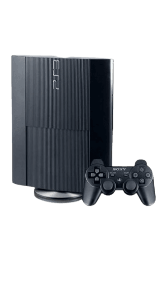 PS3  super slim 500GB preowned digital games loaded+(2 Months Warranty)